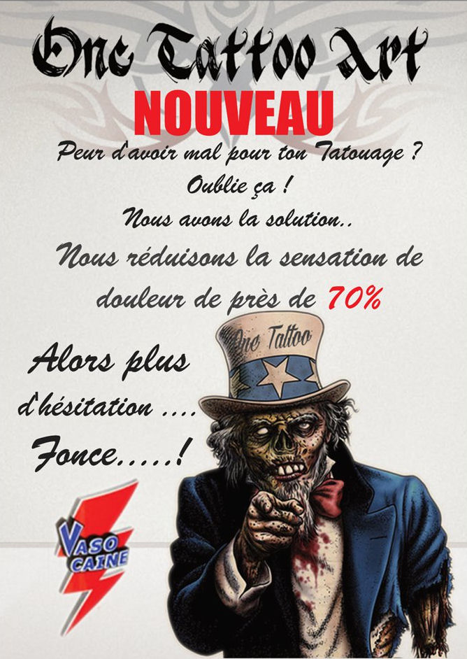 Affiche one tattoo art 1