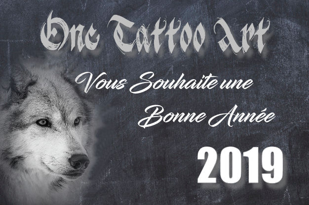 Bonne annee 2019 one tattoo art