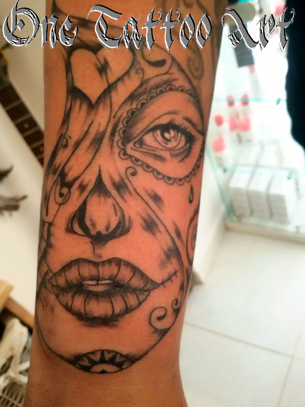 Catrina tattoo one tattoo rt