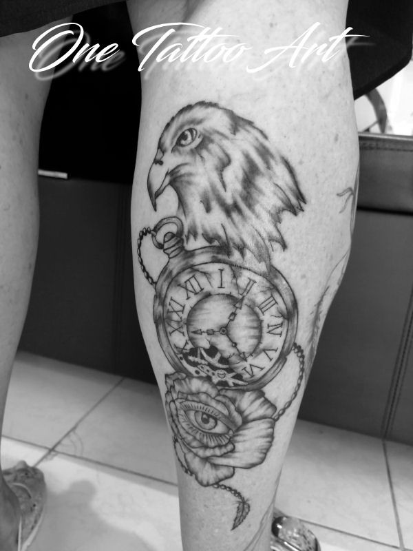 Aigle tatouage one tattoo art