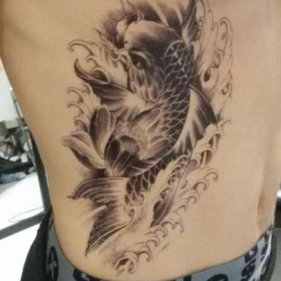 Carpe koi - one tattoo art