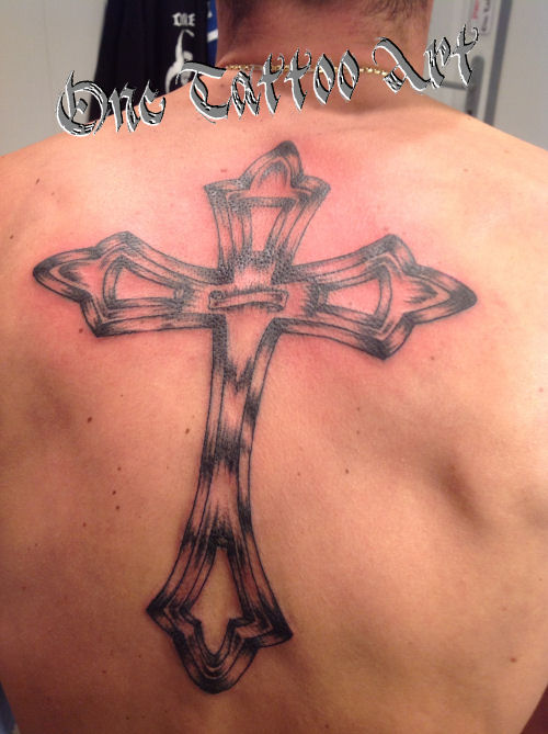 croix dos One tattoo Art