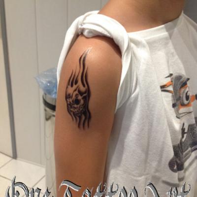 ephemere tattoo crane - one tattoo art