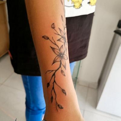 fleur de cerisier one tattoo