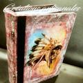 Grimoire boite - one tattoo création - indiens apache
