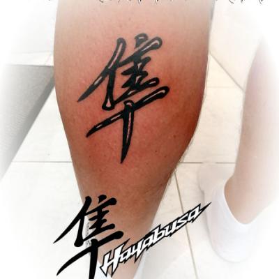 hayabusa-tatouage one tattoo