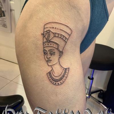 Liner tattoo egypt one tattoo art