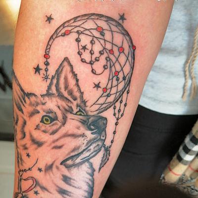 loup one tattoo art