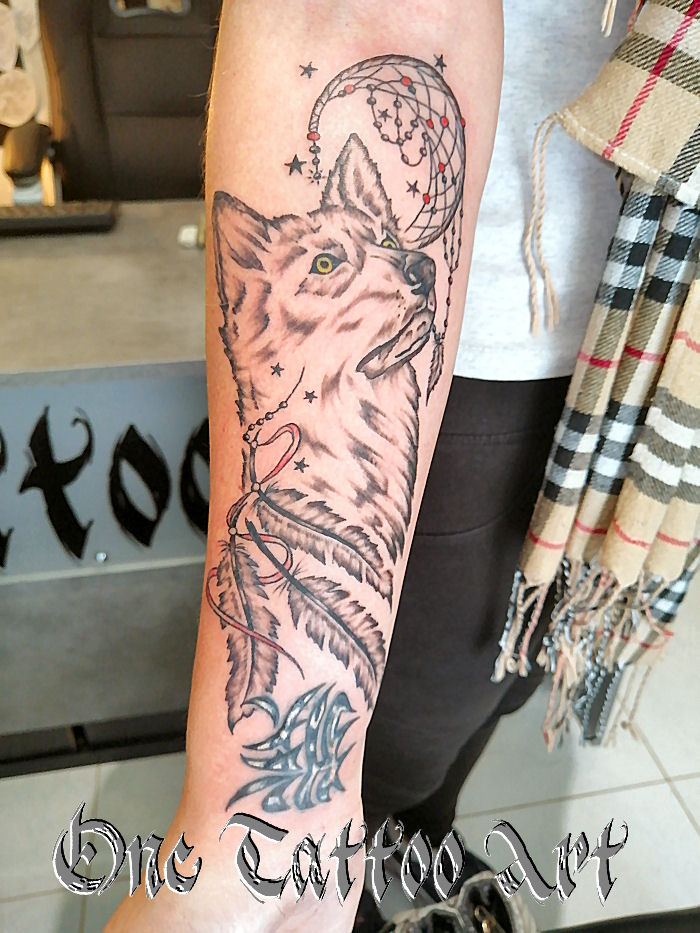 loup tattoo one tattoo