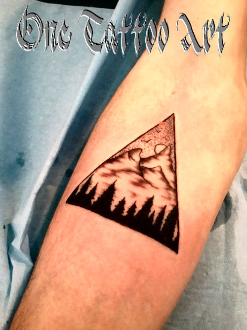 montagne - one tattoo art
