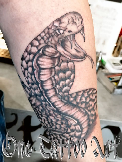 one tattoo art - Cobra tattoo