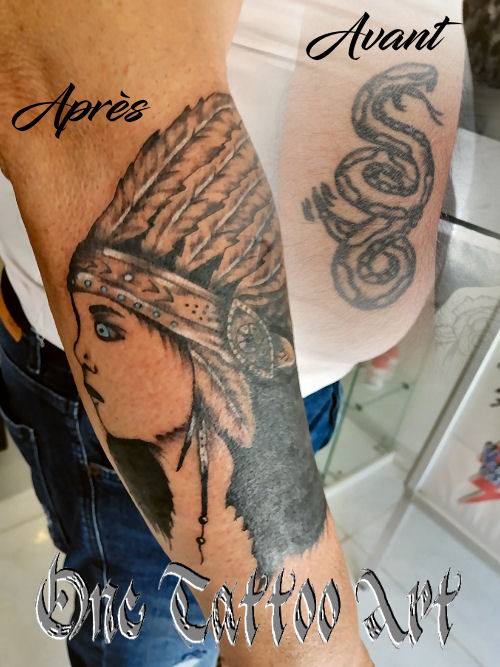 one tattoo art - cover tattoo