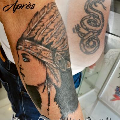 one tattoo art - cover tattoo