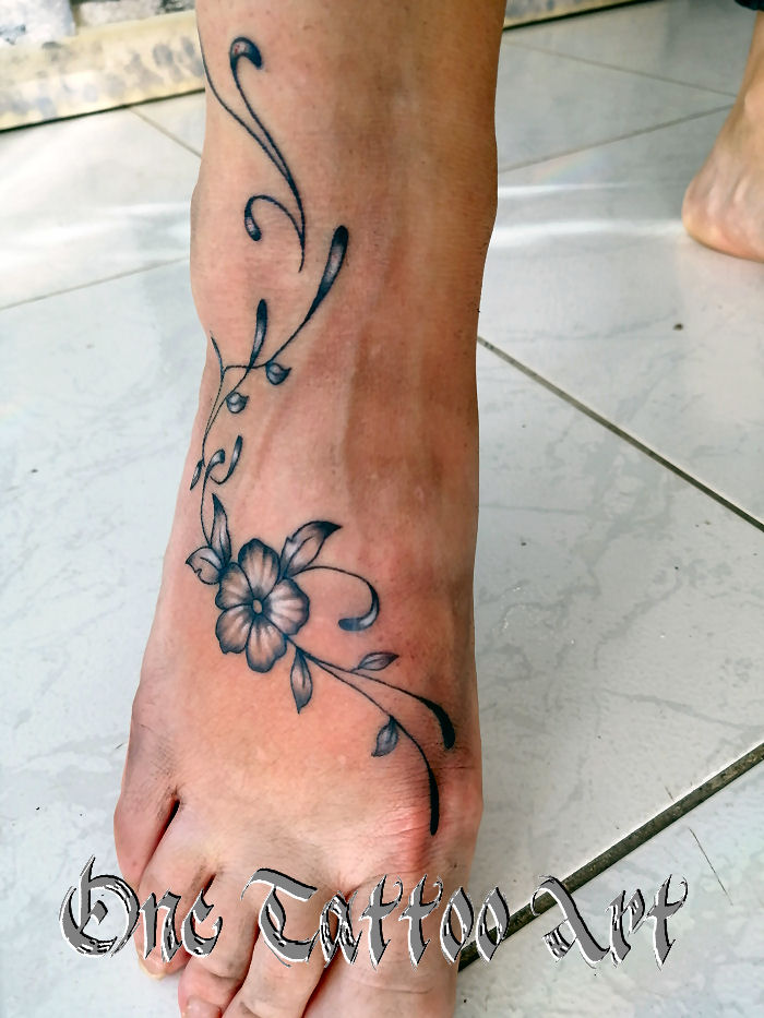 one tattoo art - fleur de cerisier