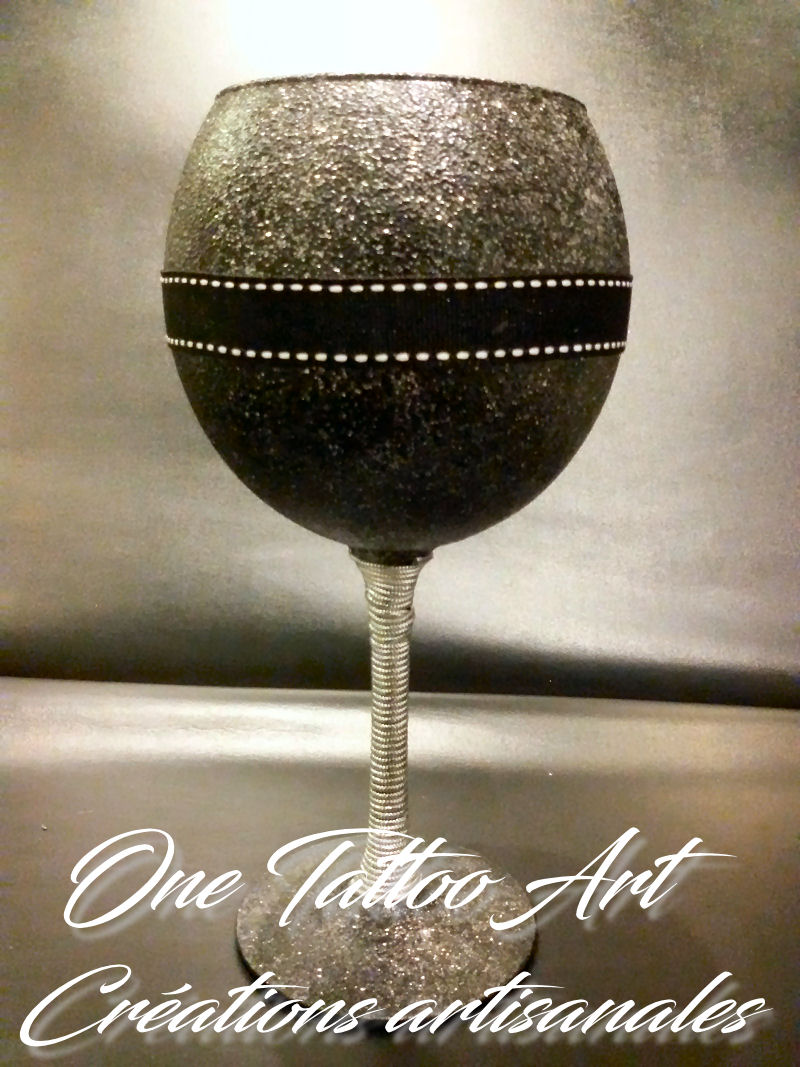 one tattoo art - idée cadeau - verres luxe décoration