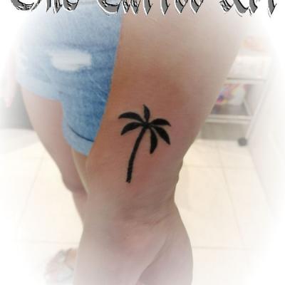 palmier tattoo-one tattoo art
