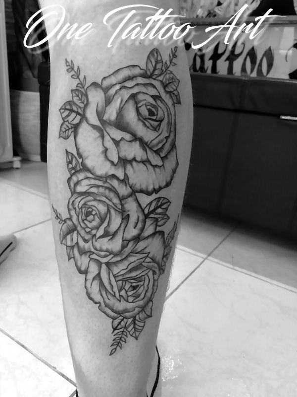 Rose one tattoo art 2