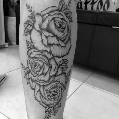 Rose one tattoo art 2