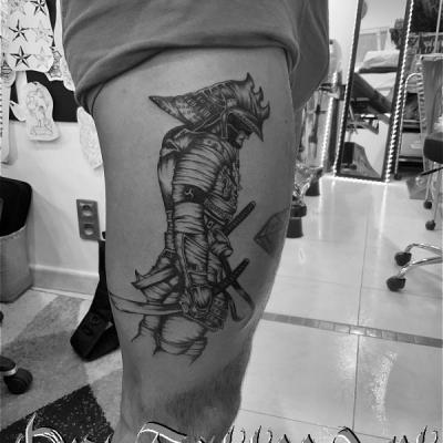 Samourai tattoo one tattoo art