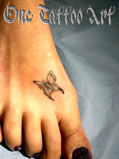 tatouage papillon - one tattoo art