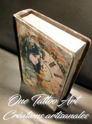 Grimoire boite one tattoo art creation artisanale 2