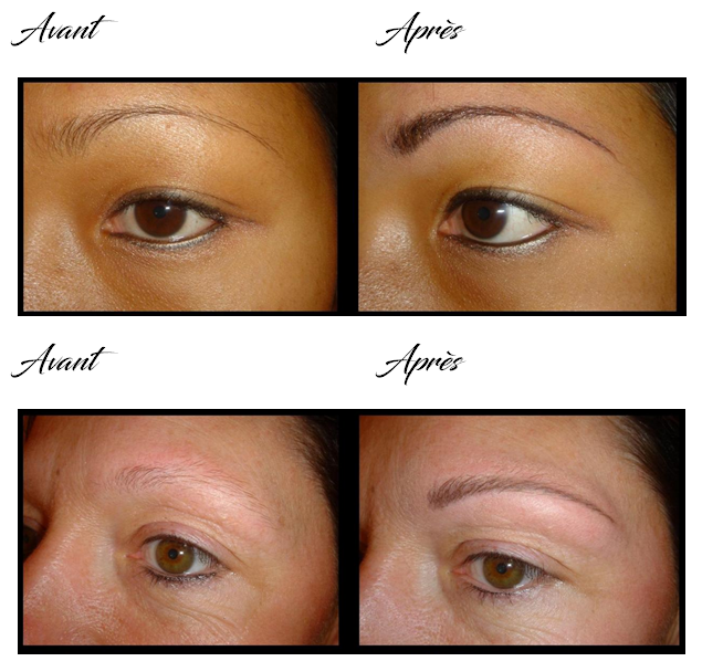 Sourcils one tattoo